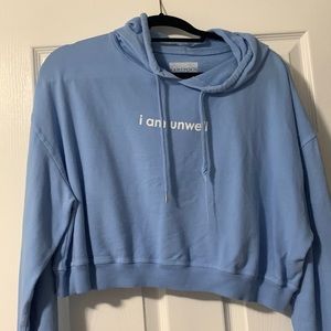 Call Her Daddy Cropped hoodie